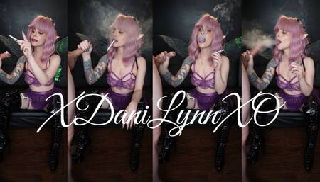 Smoking Fairy Gives Handjob
