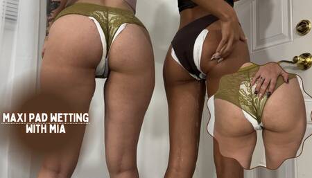 Maxi Pad Wetting With Mia Hope 1080p