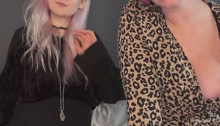 2 Girl Cum Eating Instructions & Humiliation