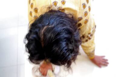 When Stepmom Stuck Under Bed Stepson Give Her Unlimited Fuck!