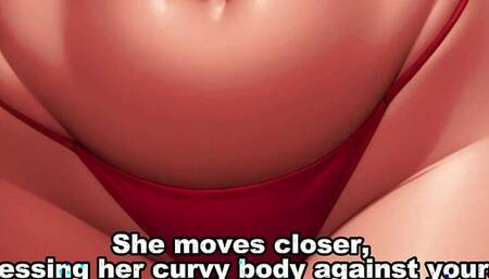 Hot redhead commanding her handjob - Hentai JOI Guided Handjob - Big Ass, Blowjob, Wet Siririca