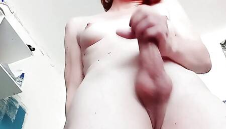 Trans Hottie Cums in your mouth