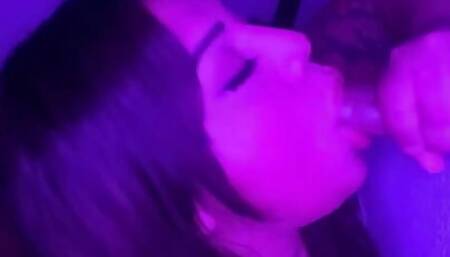 Your Favorite Latina Cam Girl Sucking Toy Cock