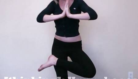 Yoga Instructor Shows off Her Form