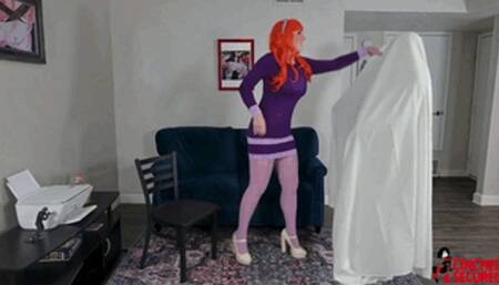 Daphne is Magically Bound and Gagged By Ghosts! (WMV format)