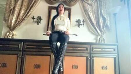 Dominatrix Mara's Basic Pony Play Training [BDSM Kinky POV]