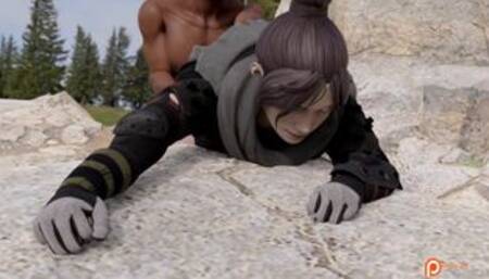 Apex Legens Wraith Fucked Outdoors