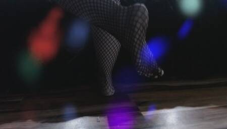 Fishnets and Foot Worship & Job