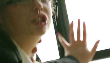 The Naughty Secretary with Glasses