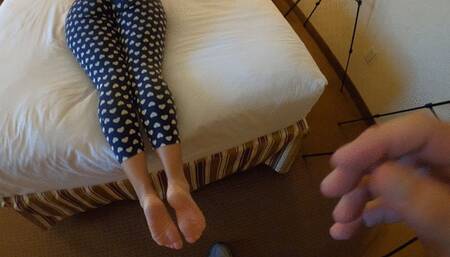 Cum Covered HouseKeeper Feet! Vol 2 (part 2 of 2) (POV GoPro Chest)