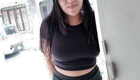 My new neighbor welcomes me to the neighborhood