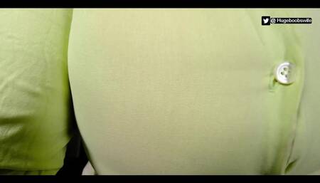 The Terror of Buttoned Shirts Custom Video: *** // Button Popping / BBW / Big Tits / Amazonian / Female Domination / Pop / Cum E