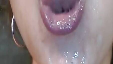 Horny German sluts close-up blowjobs and facials