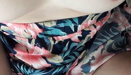 POV tight pussy orgasm in dress