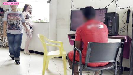 I gave it to my boyfriend's friend when I was alone with him at home and he made fun of me all over