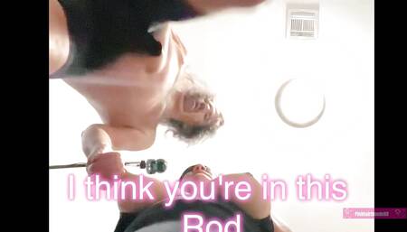 Classy blonde tits slapped and face fucked  on her knees