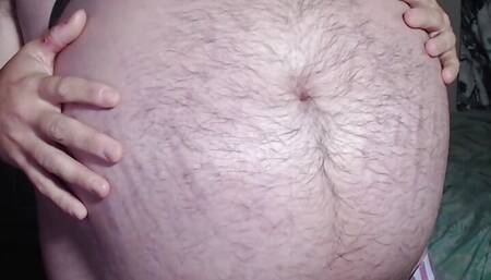 Bare Belly Striped Bottoms Inflation