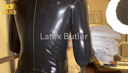 Butler gets tipped mouthful of cum by Yasmine Lee