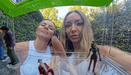 Katka and Lucies Box of Insects Part 1 8K VR360