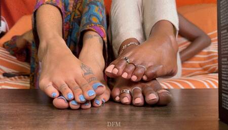 “Oily toes n soles z n friends”