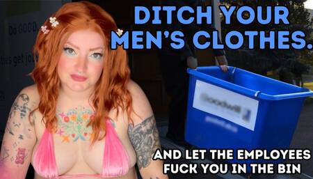 Thrift store donation gone GAY