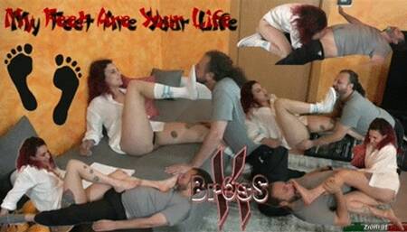 Voglio Esser La Tua Ragazza ( Only Foot fetish Hard Scene ) I Want to Be Your Girl