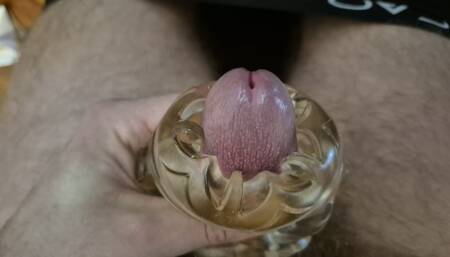 Fleshlight fucking + cumshot + slow motion cumshot