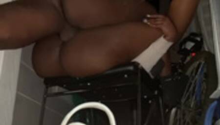 All Night Smoking, Deep stroking and Squirting On The Balcony