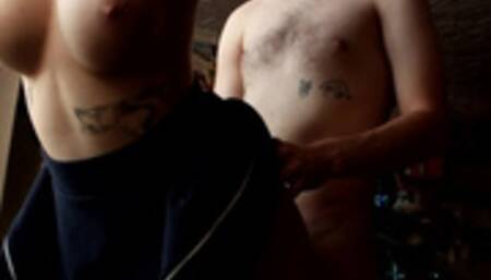 Fucked Step sister in front of window so that everyone see what a slut she is