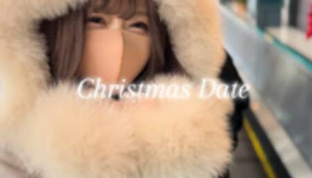 【激エロスレンダー彼女】若いカップルがクリスマスデートでホテルに行き、妊娠不可避の生ハメ生中出しをキメました　　素人/20代/性欲強い/絶倫