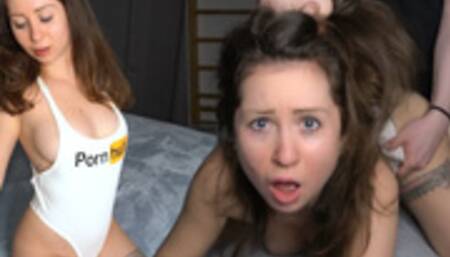 OOPS! Condom Breaks ACCIDENTAL CREAMPIE - Petite Pornhub Model Fucked ROUGH & CREAMPIED - Mini Julia