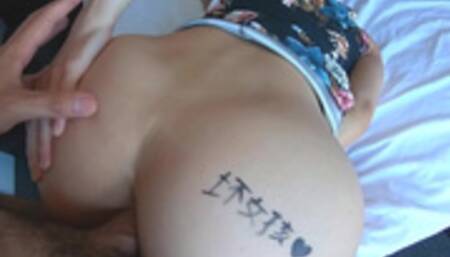 TWOSETDUET - Asian girl in Qipao Fucked DEEP IN THE ASS