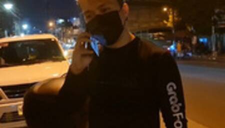 New viral 2022 Pinoy grab food rider Swerte naka Isa kay ganda Pinay scandal