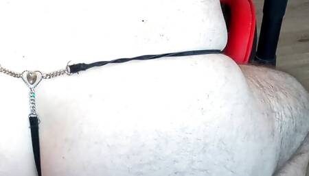 Using my wife's panties, nice smell