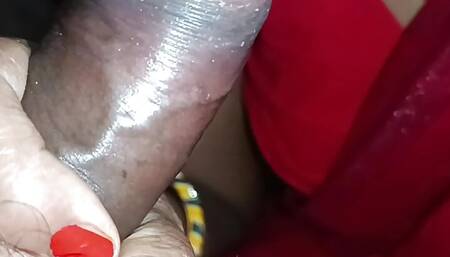 Sarita bhabhi sucked my cock today and removed the water