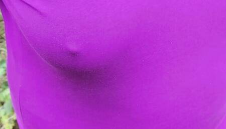 strip naked in the truck parking lot to slap tits