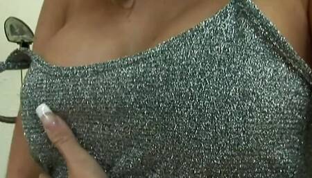 she loves computer games but even more she loves her fucking dildo