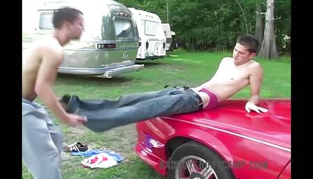 Bootcamp Twinks Got Horny After A Naked Workout