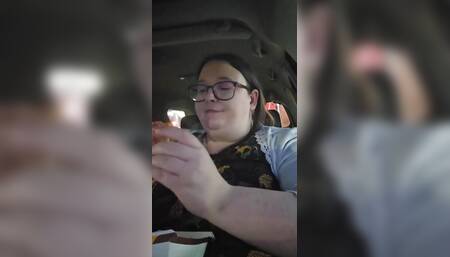Eating Mcdonalds in the Car