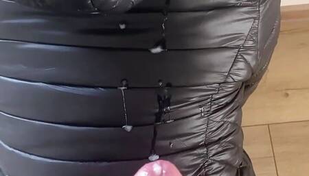 Milfycalla Gets a Lot of Cum on Down Jackets and Puffer Jackets 3