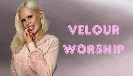 Pink Velour Tracksuit Worship