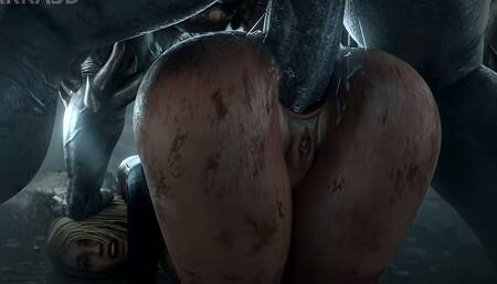 Quakka3d Hard Anal Sex Hot Big Ass Tasty Doggy Style Swallows Huge Monster Cock Sweet Intense Pleasure Rough Sex