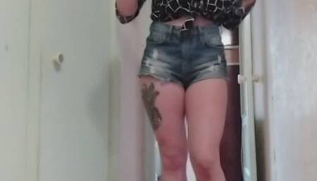 Nastya sexy dance strip