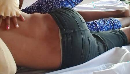 Devar bhabhi hot sex, Indian devar very hard doggy style fuck with her hot sexy Desi sarika bhabhi