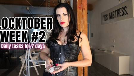Locktober Week #2 - Daily Tasks for 7 Days