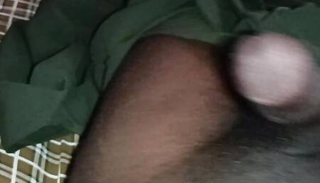 Big black ???? African BBC - Lying on the bed and staring at a white girl