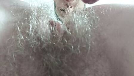 Hairy Pussy Doggystyle Fuck & Creampie