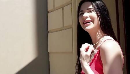 German scout - Slim college teen jenny pickup and raw casting fuck