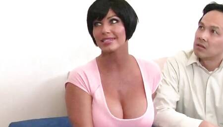 Cuckold Just Watches as His Wife Shay Fox Fucks Black Therapist