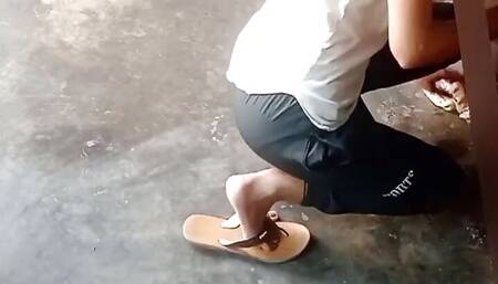 The Maid Gets Her Pussy Fucked Hard for Stealing a Gold Chain From Her Owner's House